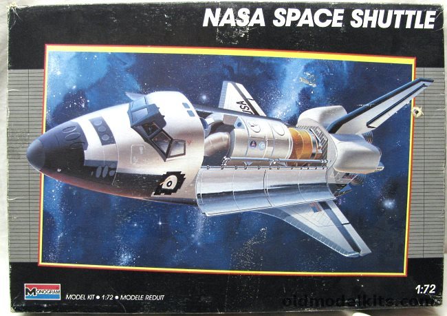 Monogram 1/72 NASA Space Shuttle Enterprise Columbia /Discovery /Challenger /Atlantis, 5904 plastic model kit